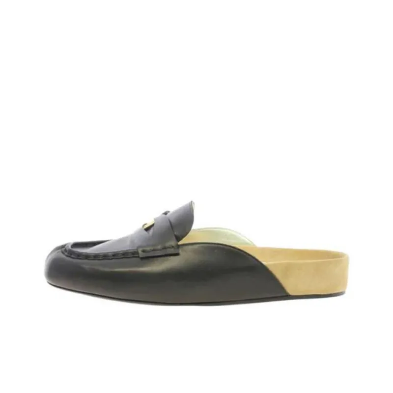 INES DE LA FRESSANGE Closed Toe Slippers Women's Black-0