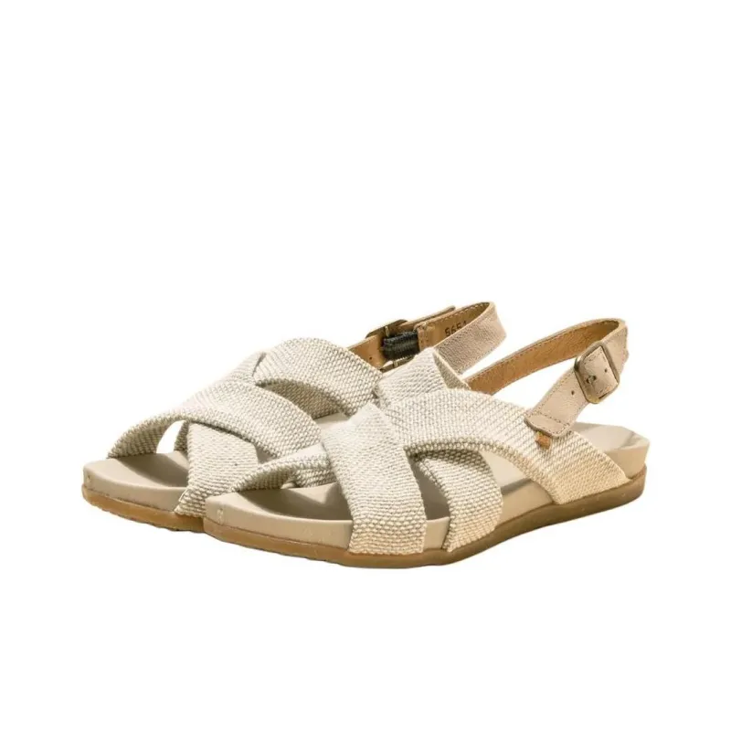El Naturalista ZUMAIA Beach Sandals Women's White-1