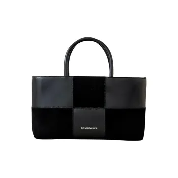 THE YELLOW SHOP Handbags Off Black
