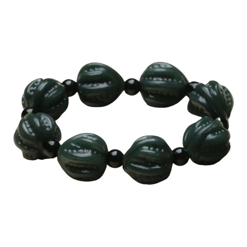 Gifts Hetian Jade Bracelets Green Jade Unisex-0