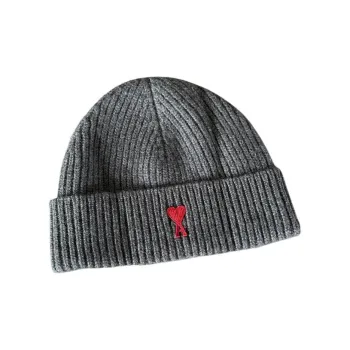 AMIPARIS Wool Beanies Men's Gray