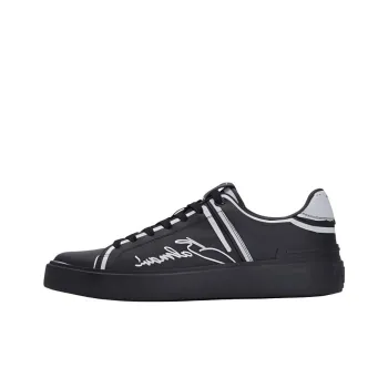 BALMAIN B Court Lace Up Sneakers