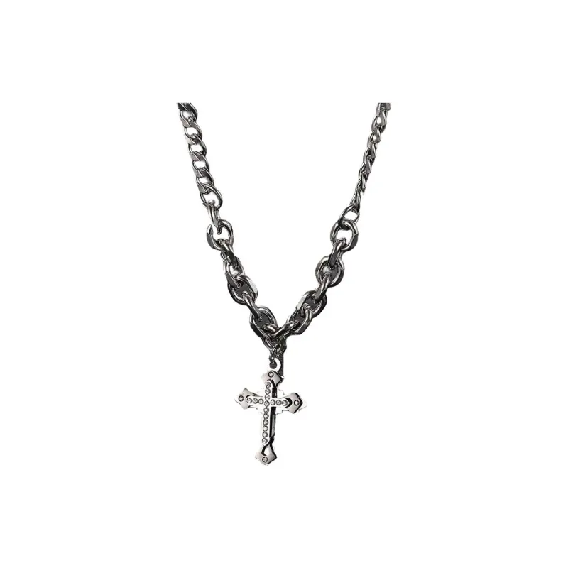 CRUISO Titanium Steel Necklaces Unisex-0