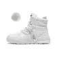White Fleece-Lined