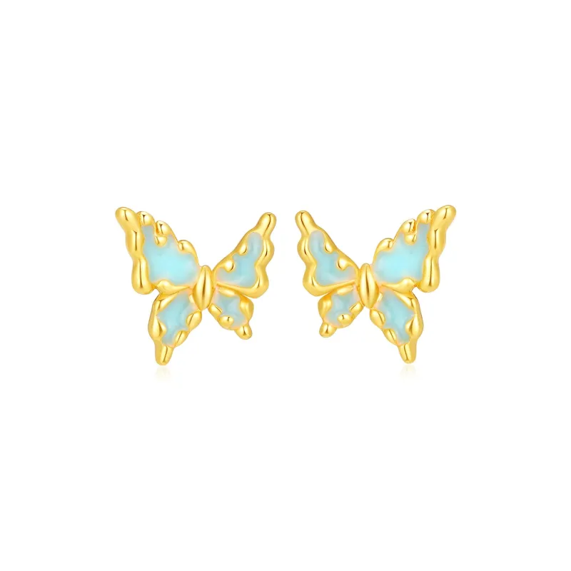 SEVEN COOK S925 Silver Stud Earrings Women's-0