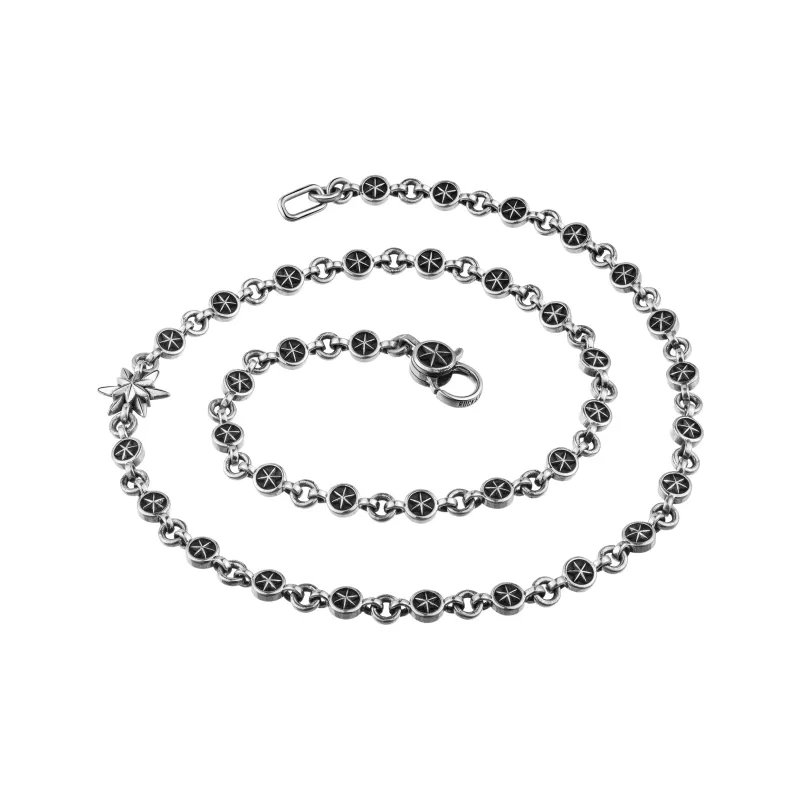 ROCK&RIDE 925 Sterling Silver Necklaces Unisex-0