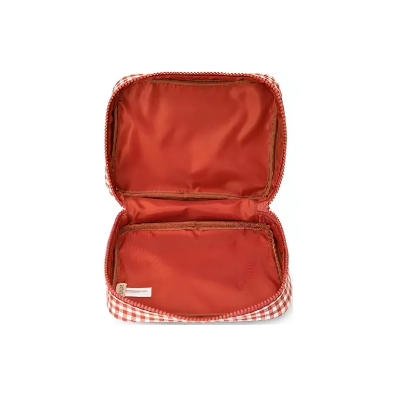 LINE FRIENDS BT21minini Cotton Storage Bag Unisex Red-6