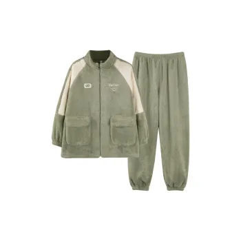 XIAFENYAN Pajama Set Women's Sea Green