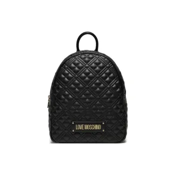 LOVE MOSCHINO Logo Lettering Quilted Backpack