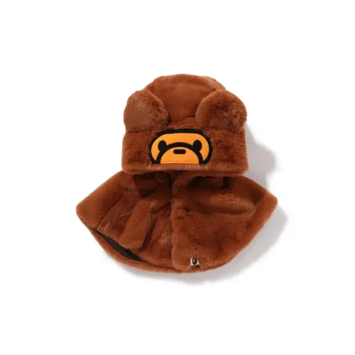 A BATHING APE Polyester Hoods & Plush Hats Kids' Coffee