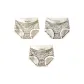 Gray Zebra+Black Panther+Black Zebra[9A Antibacterial, Pure Cotton Gusset]