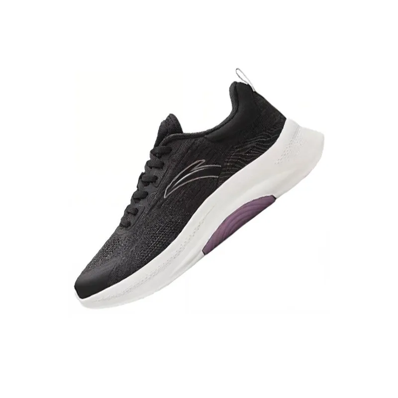 Anta God Walk 5 Anti Slip Wear Resistant Low Top Training Shoes Women's Black-2