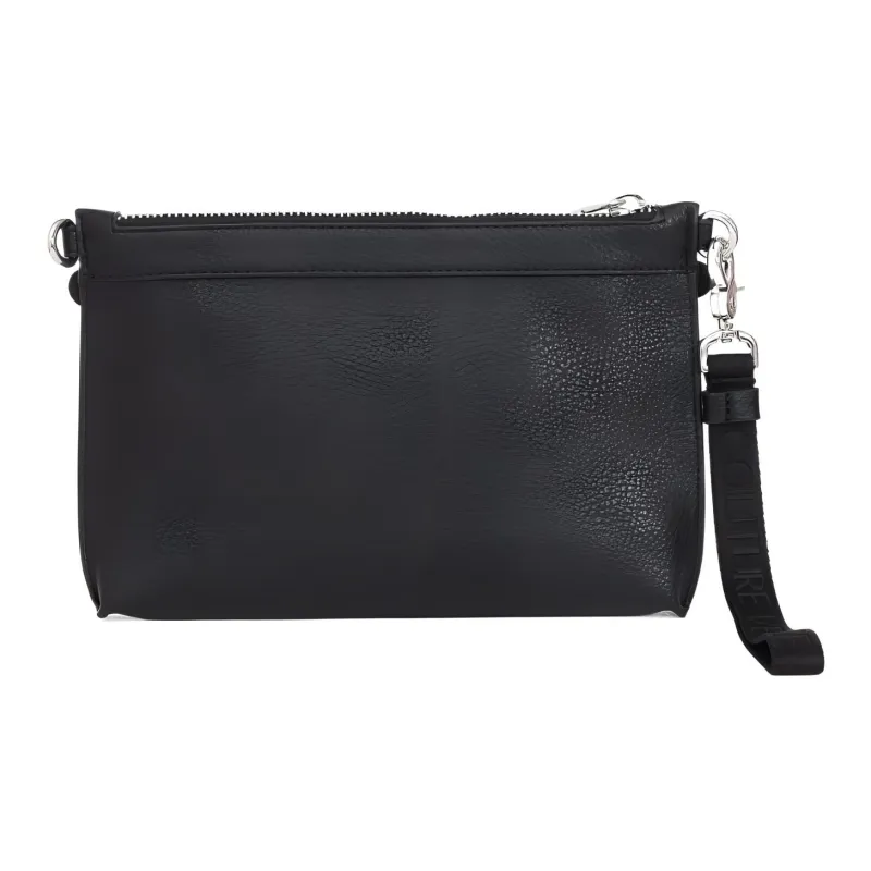 VERSACE JEANS COUTURE Leather Clutch Men's Black-3