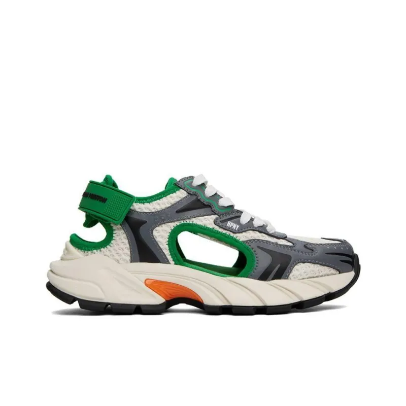 HERON PRESTON Block Stepper Breathable River Trekking Shoes Women's Gray White Green-1