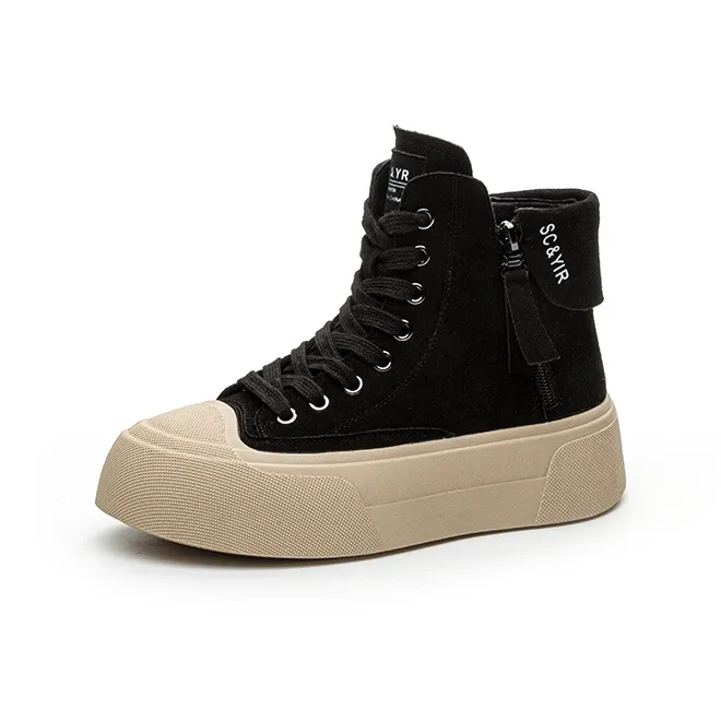 The Mystery Of Glamour High Top Casual Shoes Women's-13