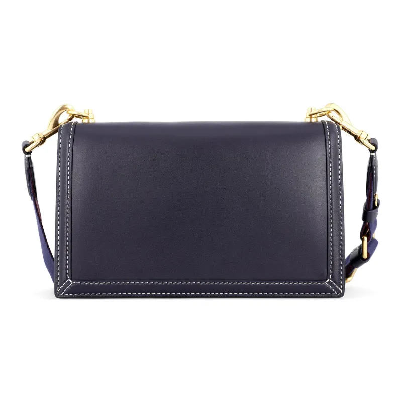TORY BURCH T Monogram Leather Handbags Shoulder Bag Crossbody Bag Regular Women's Navy-2