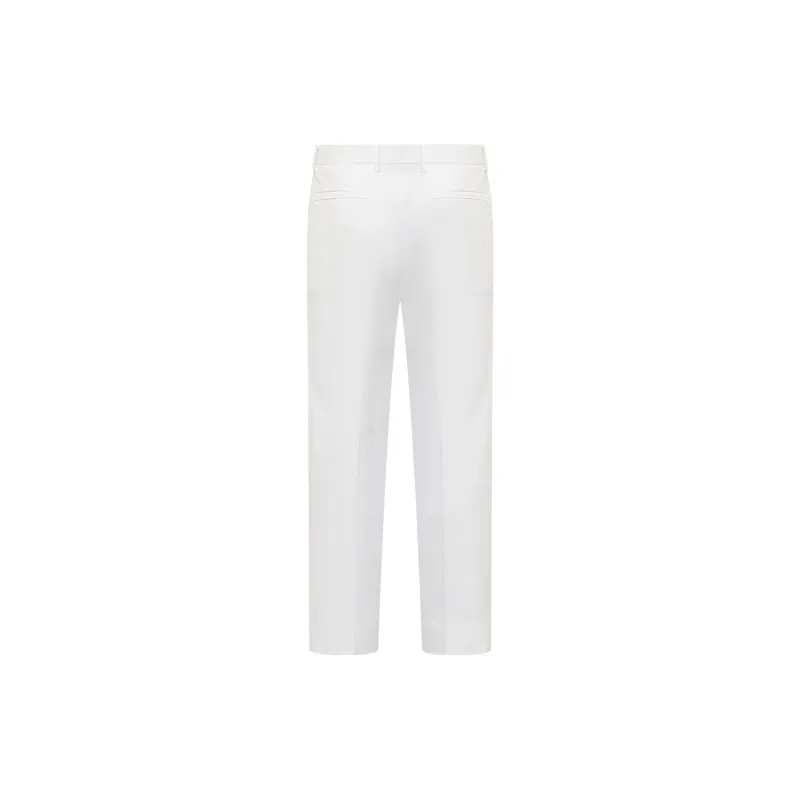 Zegna Straight Leg Tailored Cut Trousers-1