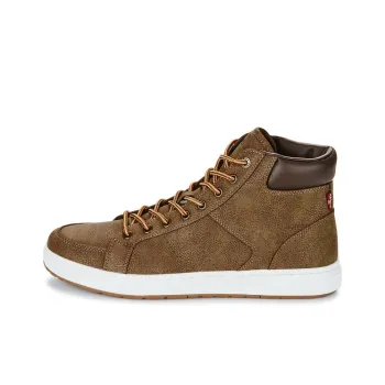 Levi’s Wear-Resistant High-Top Skateboard Shoes Men's Brown