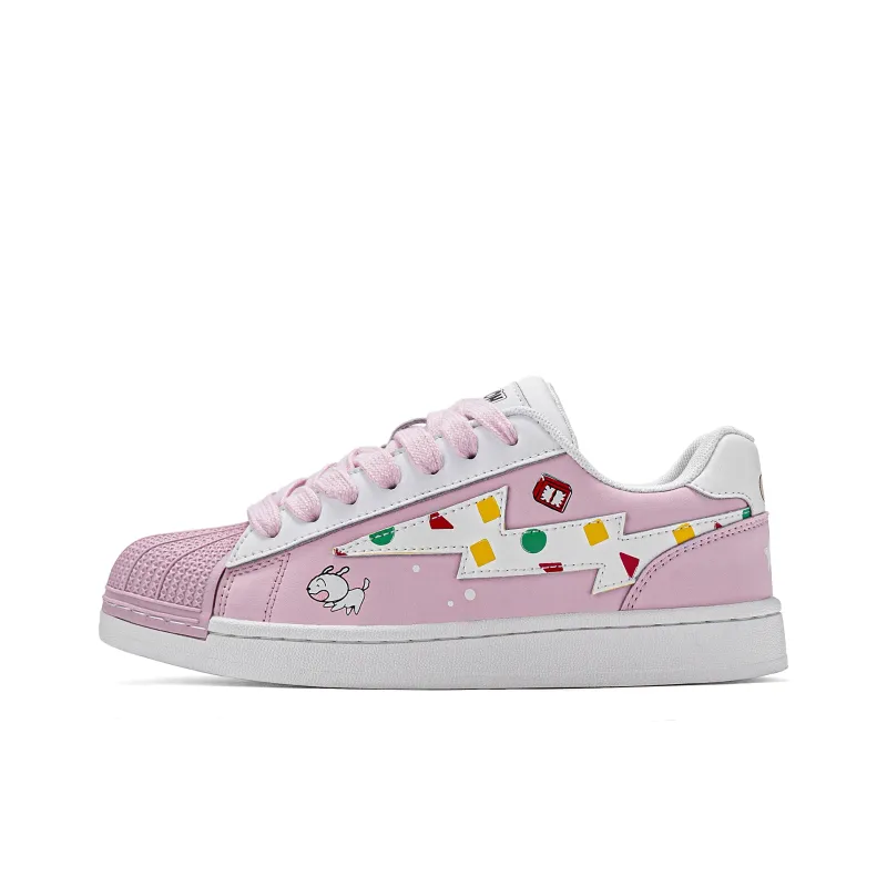 Crayon Shinchan Balance Lightweight Support Low-Top Skateboard Shoes Unisex-1