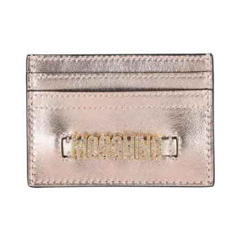 MOSCHINO Polyolefins Card Holder Women's Pink