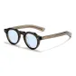 Chestnut Shell Sky Blue Lens