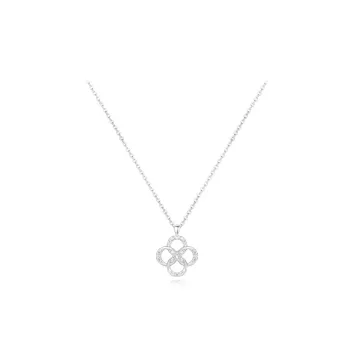 FORCHI Zircon Necklaces Women's Couple's Anniversary Birthday Gift For Her