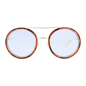 GUCCI Subject To Official Website Aviator Sunglasses Women's Gold