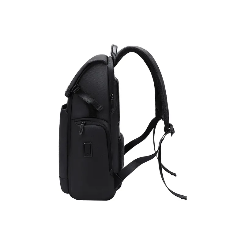 GOLF Fabric Backpack Regular Men's Black Khaki With Black-1