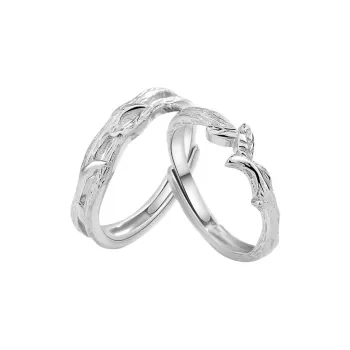 Golden Kite S999 Fine Silver Rings Unisex