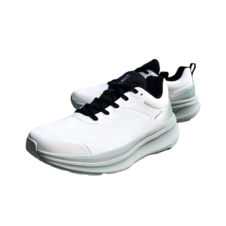 Anta Anti Slip Wear Resistant Low Top Training Shoes Men's White Green-3