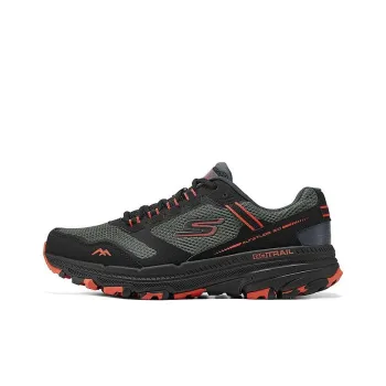 Skechers GO RUN Trail Altitude 2.0 Cushioning Low Top Running Shoes Men's Black Orange