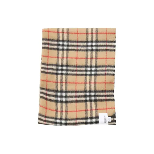 Burberry Cashmere Scarves Kids' Yellow