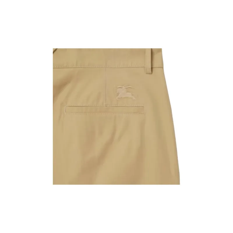 Burberry Cotton Shorts Casual Shorts Men's Khaki-4