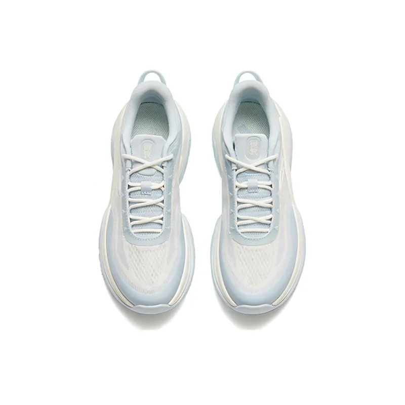 Anta Variety Training Collection Anti Slip Wear Resistant Low Top Training Shoes Women's Blue White-1