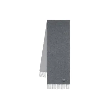 LOUIS VUITTON Cashmere Knit Scarves Men's Black