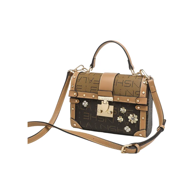 OCTSUI Cow Leather Shoulder Bag Crossbody Bag Women's Blue/Khaki/Coffee/Ecru-4
