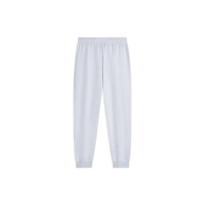 XTEP Knitted Sports Pants Men's Light Heather Gray 7-1