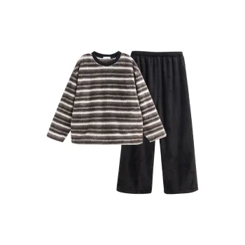 Same Language Pajama Set Women's Coffee