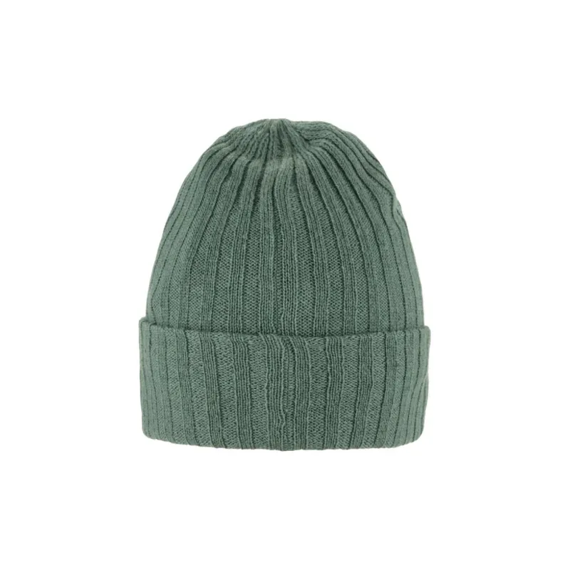 Fjallraven Wool Beanies Unisex Thin Bronze Green-2