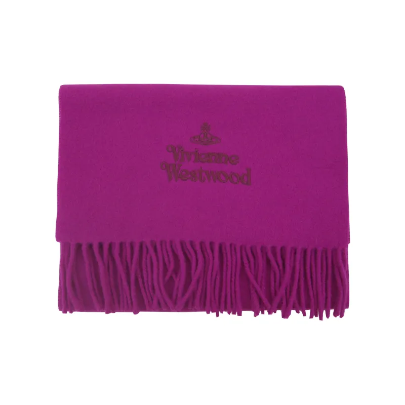 Vivienne Westwood Knit Scarves Women's Purple-1