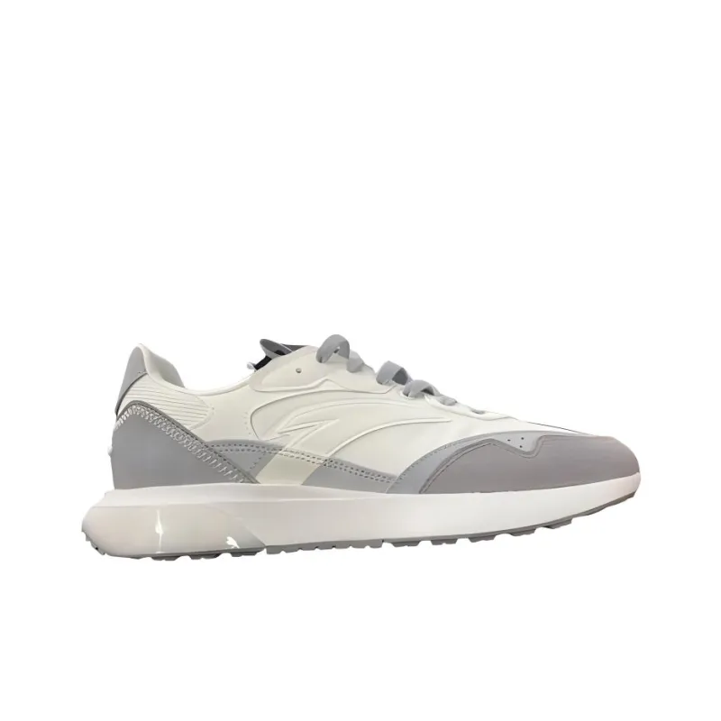 Anta HERITAGE Anti-Slip Wear-Resistant Low-Top Casual Shoes Men's White Gray-2