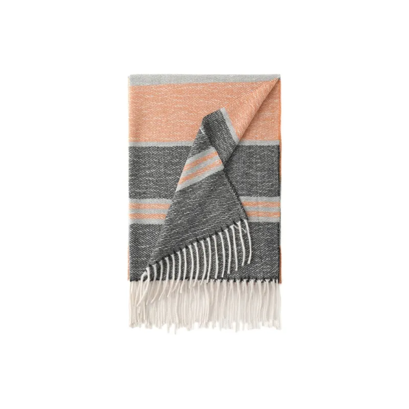 FREE RABBITⅡ Korean Style Fashion Elegance Versatile Warm Fringe Shawl Scarf Unisex-11