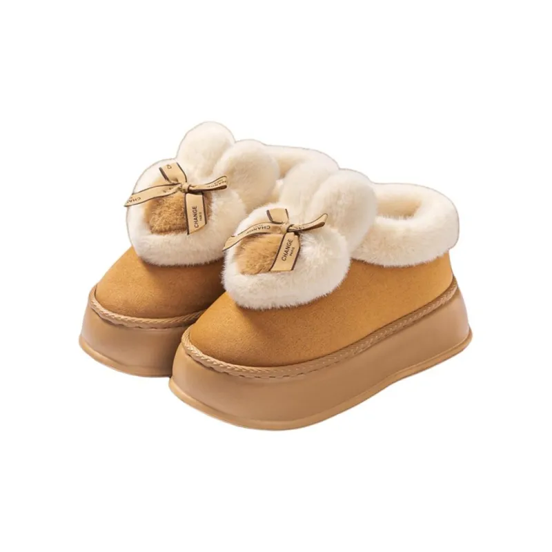 LUNNIFEIYA Home Slippers Black/Coffee/Khaki-4