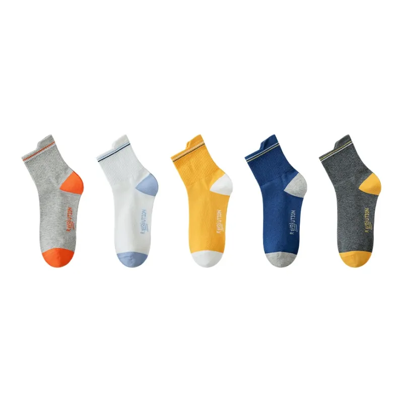 BONAS Mid-Calf Socks Men's Combo Set-19