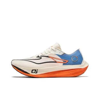 Erke Zhijing 2.0 Cushioning Rebound Low Top Running Shoes Men's Microcrystal White/Jet Black