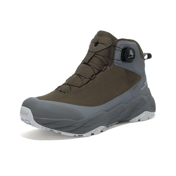 Tectop Cushioning Slip Resistant Waterproof High Top Hiking Shoes Unisex-35