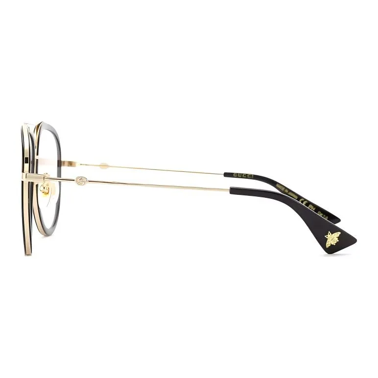 GUCCI Aviator Style Metal Sunglasses-2