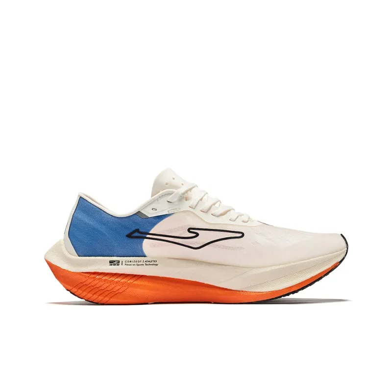 Erke Zhijing 2.0 Cushioning Rebound Low-Top Running Shoes Men's Microcrystal White/Jet Black-1