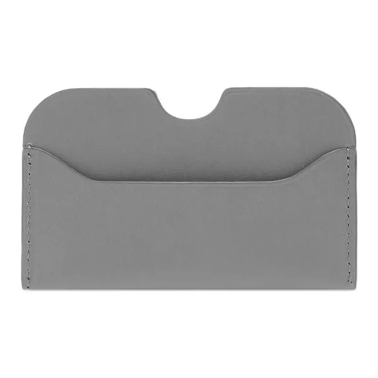 Acne Studios Leather Card Holder Men's Gray-1