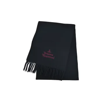 Vivienne Westwood Orb Logo embroidered Scarf